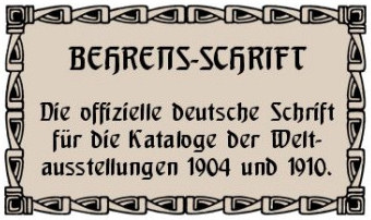 behrens-schrift